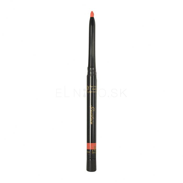 Guerlain The Lip Liner Ceruzka na pery pre ženy 0,35 g Odtieň 46 Orange Hibiscus tester