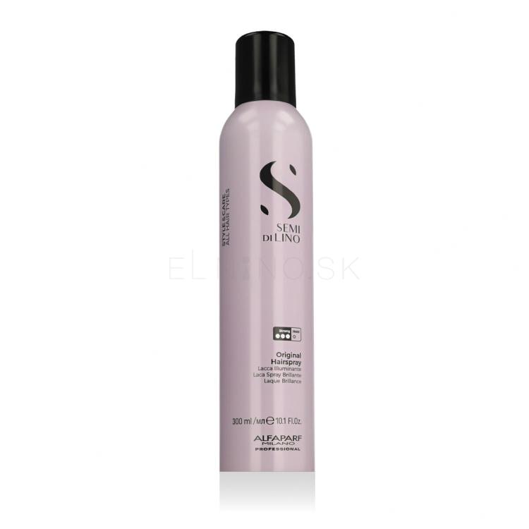 ALFAPARF MILANO Semi Di Lino Style &amp; Care Original Hairspray Lak na vlasy pre ženy 300 ml