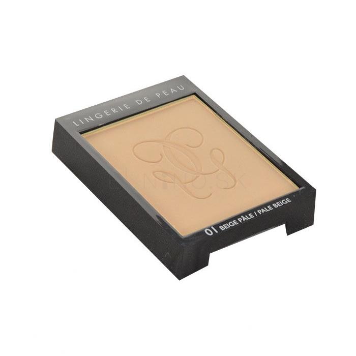 Guerlain Lingerie De Peau Nude Powder Foundation SPF20 Make-up pre ženy 10 g Odtieň 01 Pale Beige tester