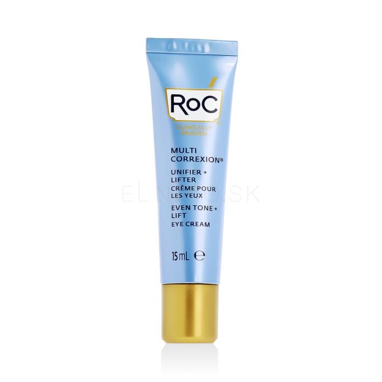 RoC Multi Correxion Even Tone + Lift Eye Cream Očný krém pre ženy 15 ml