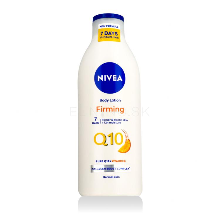 Nivea Q10 + Vitamin C Firming Body Lotion Normal Skin Telové mlieko pre ženy 400 ml