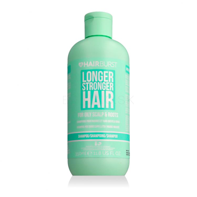 HairBurst Longer Stronger Hair Shampoo For Oily Scalp &amp; Roots Šampón 350 ml