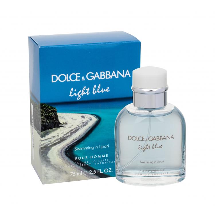 Dolce&amp;Gabbana Light Blue Swimming in Lipari Pour Homme Toaletná voda pre mužov 75 ml