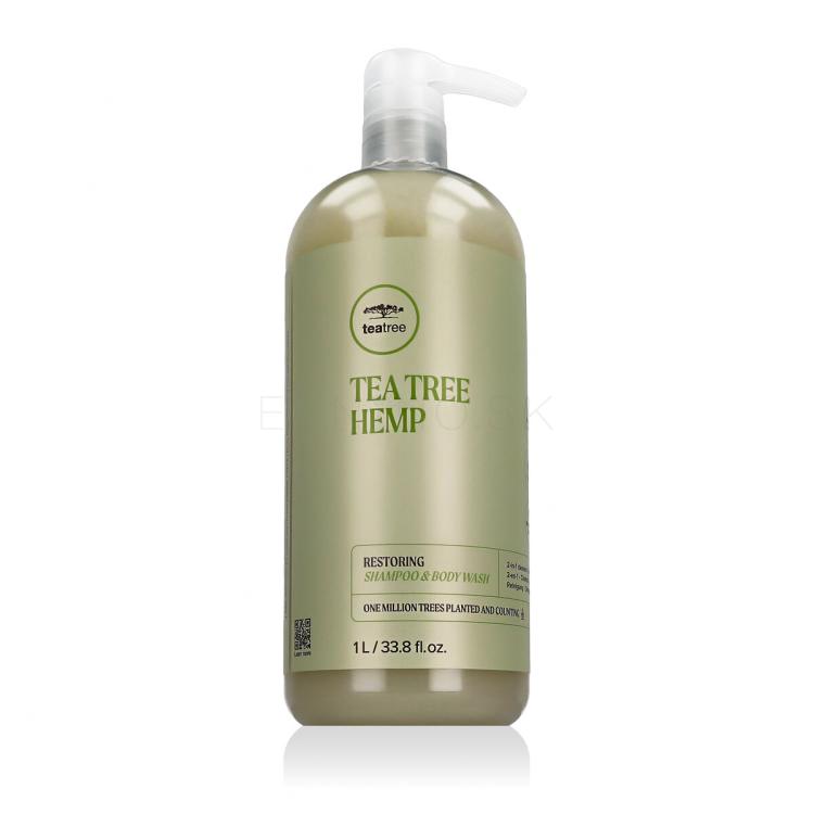 Paul Mitchell TEA TREE Hemp Restoring Shampoo &amp; Body Wash Šampón 1000 ml