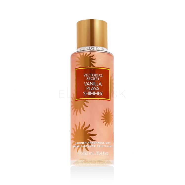 Victoria´s Secret Vanilla Playa Shimmer Telový sprej pre ženy 250 ml