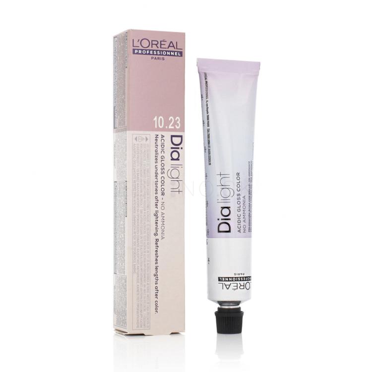 L'Oréal Professionnel DiaLight Acidic Gloss Color Farba na vlasy pre ženy 50 ml Odtieň 10.23 Pearl Blush Milkshake