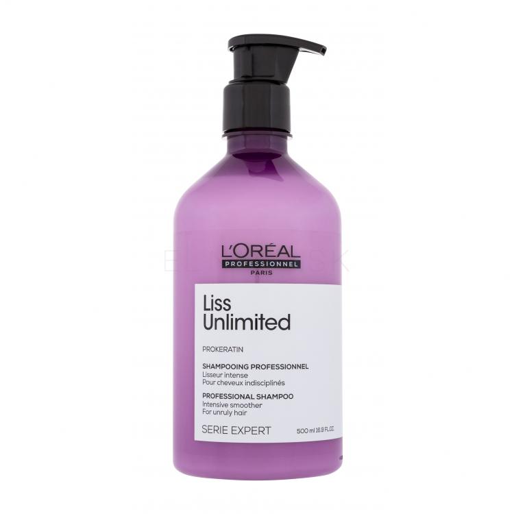 L&#039;Oréal Professionnel Liss Unlimited Professional Shampoo Šampón pre ženy 500 ml