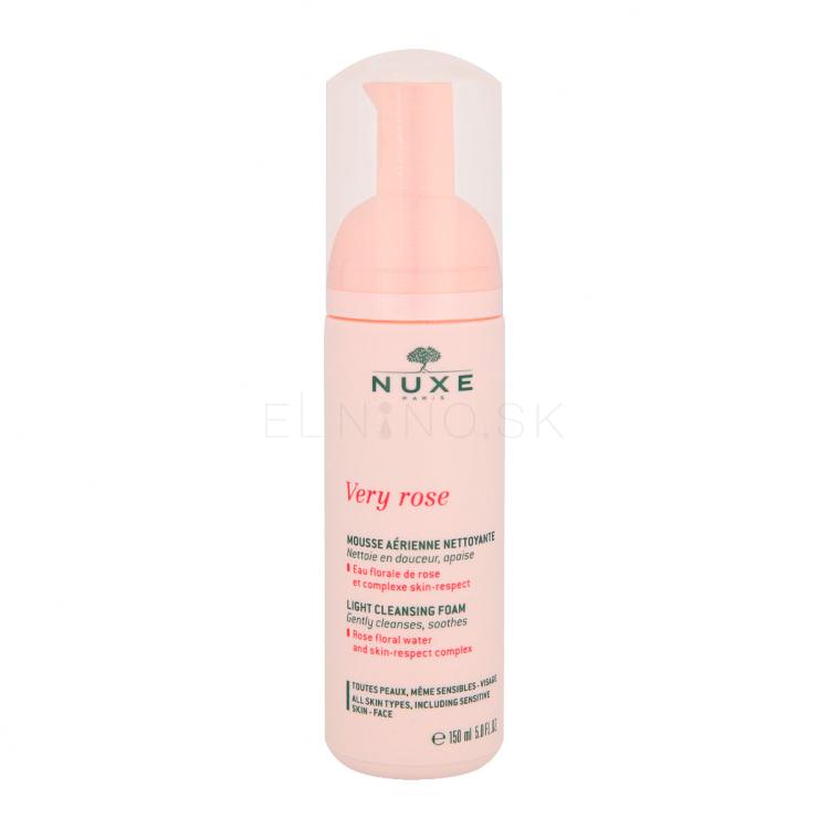 NUXE Very Rose Light Čistiaca pena pre ženy 150 ml