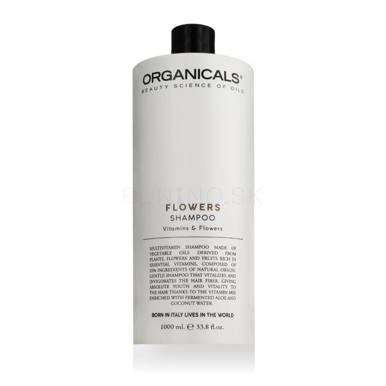 Organicals Flowers Shampoo Šampón pre ženy 1000 ml
