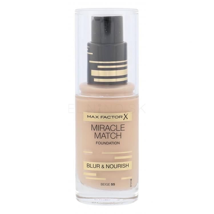 Max Factor Miracle Match Make-up pre ženy 30 ml Odtieň 55 Beige