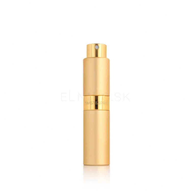 Twist &amp; Spritz Refillable Fragrance Atomiser Plniteľný flakón 8 ml Odtieň zlatý