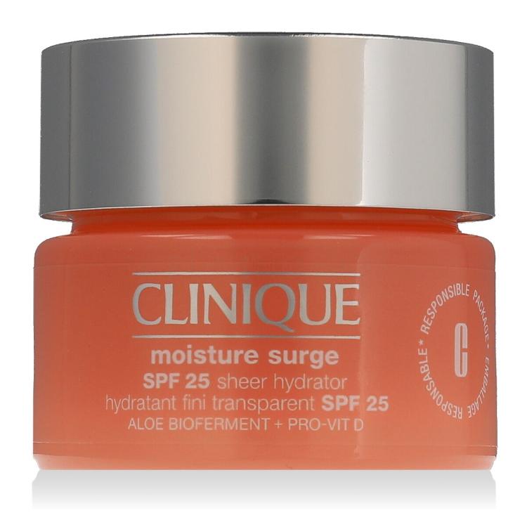 Clinique Moisture Surge Sheer Hydrator SPF25 Denný pleťový krém pre ženy 30 ml