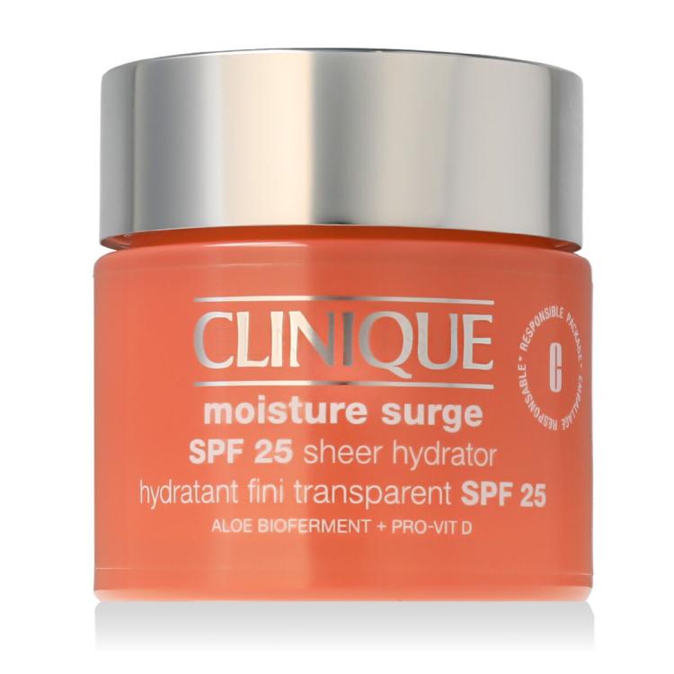 Clinique Moisture Surge Sheer Hydrator SPF25 Denný pleťový krém pre ženy 75 ml