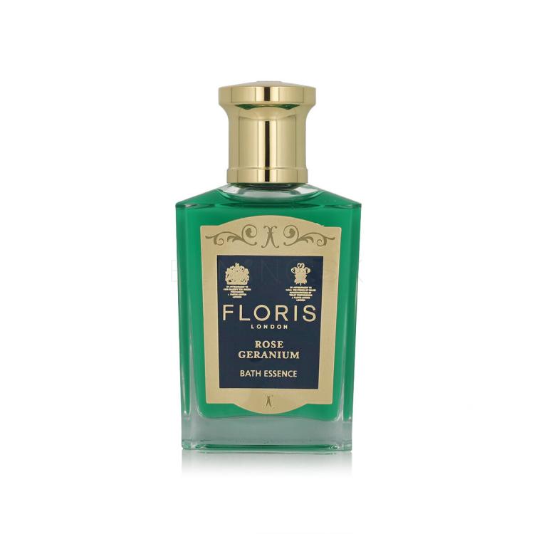 Floris Rose Geranium Bath Essence Kúpeľový olej pre ženy 50 ml