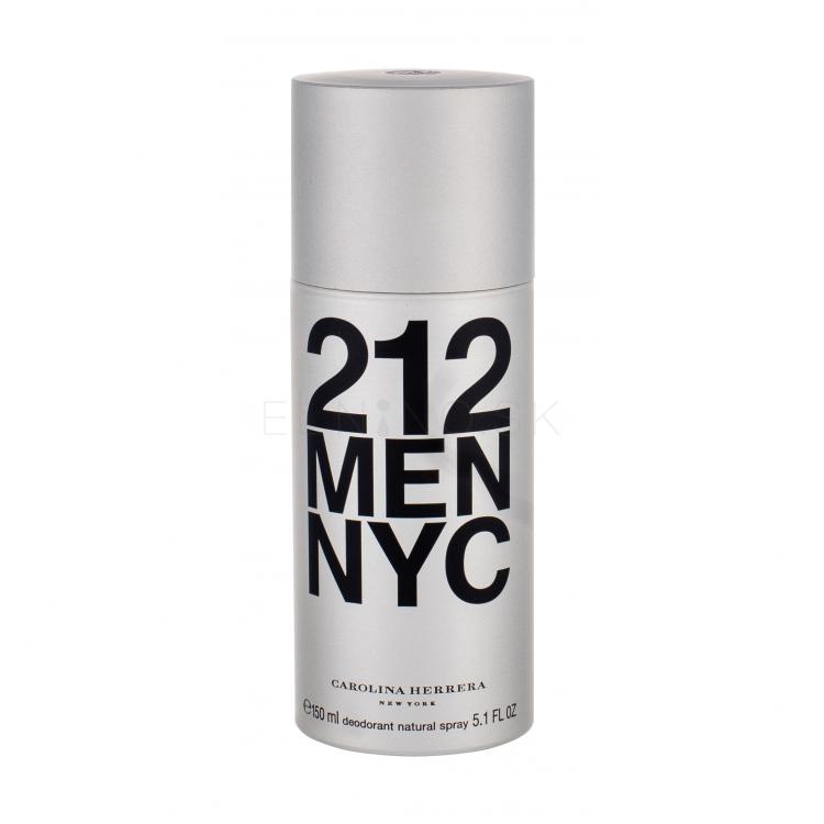 Carolina Herrera 212 NYC Men Dezodorant pre mužov 150 ml poškodený flakón