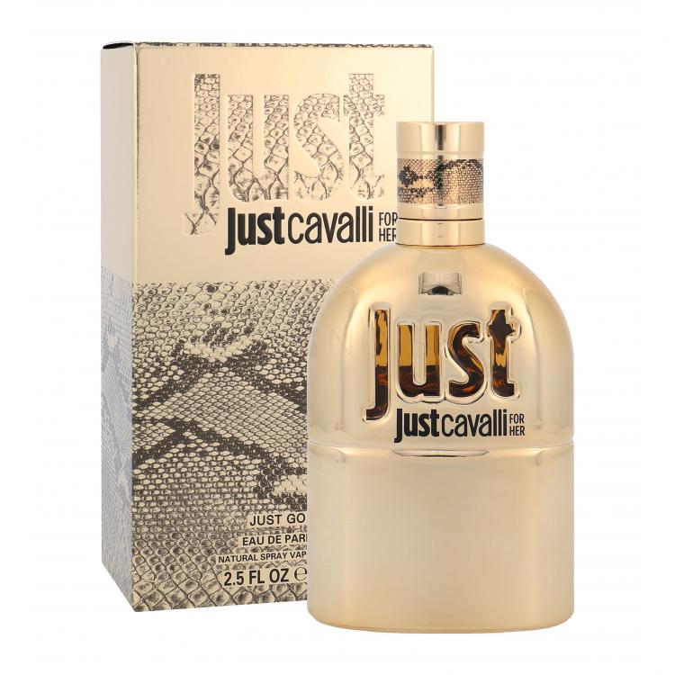Roberto Cavalli Just Cavalli Gold Parfumovaná voda pre ženy 75 ml