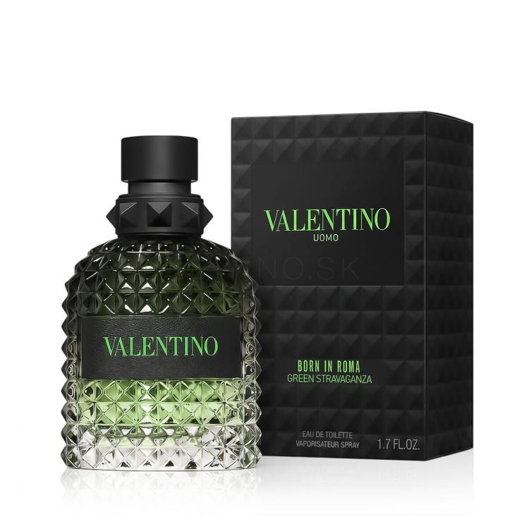 Valentino Uomo Born in Roma Green Stravaganza Toaletná voda pre mužov 50 ml