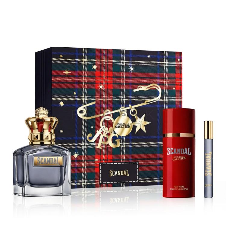 Jean Paul Gaultier Scandal Darčeková kazeta toaletná voda 100 ml + dezodorant 150 ml + toaletná voda 10 ml