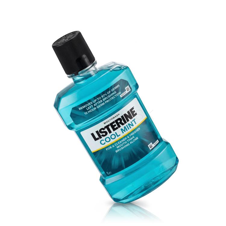 Listerine Cool Mint Mouthwash Ústna voda 1000 ml