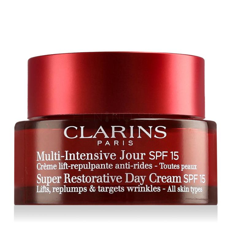 Clarins Super Restorative Day Cream SPF15 Denný pleťový krém pre ženy 50 ml