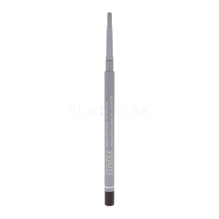 Clinique Superfine Liner For Brows Ceruzka na obočie pre ženy 0,08 g Odtieň 03 Deep Brown