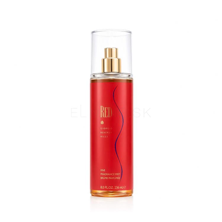 Giorgio Beverly Hills Red Telový sprej pre ženy 236 ml