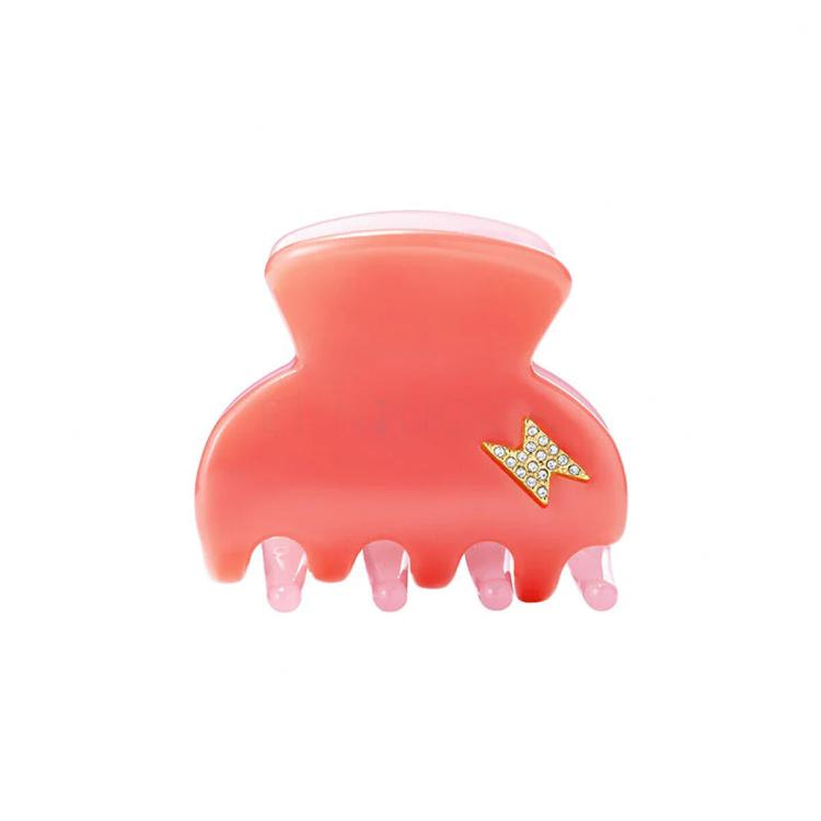 By Eloise London Small Hair Claw Bolt Spona do vlasov pre ženy 1 ks Odtieň Coral Blush