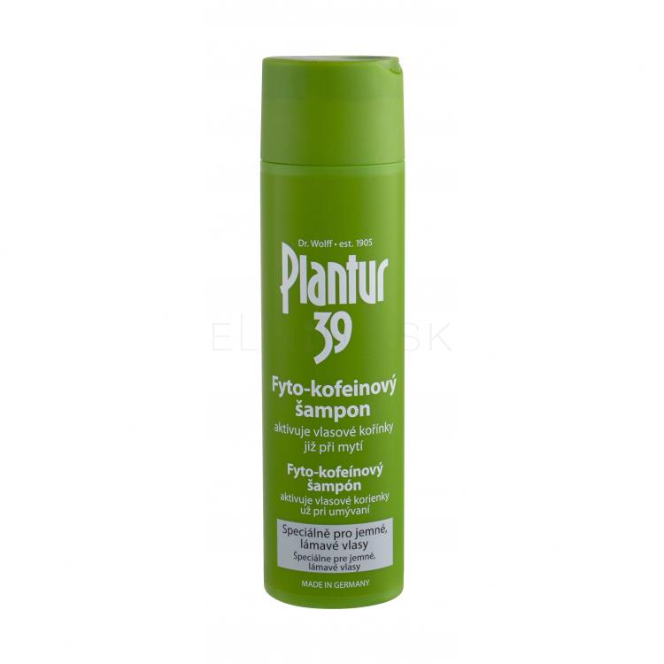 Plantur 39 Phyto-Coffein Fine Hair Šampón pre ženy 250 ml