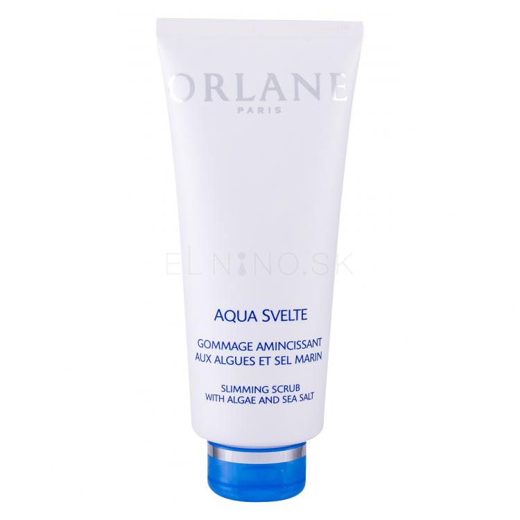 Orlane Body Aqua Svelte Slimming Scrub With Algae And Salt Proti celulitíde a striám pre ženy 200 ml