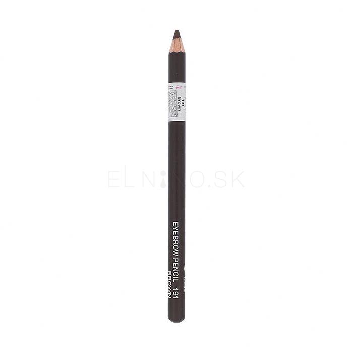 Sleek MakeUP Eyebrow Pencil Ceruzka na oči pre ženy 1,66 g Odtieň 191 Brown