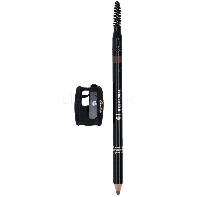 Guerlain The Eyebrow Pencil Ceruzka na obočie pre ženy 1,08 g Odtieň 01 Brun Idéal