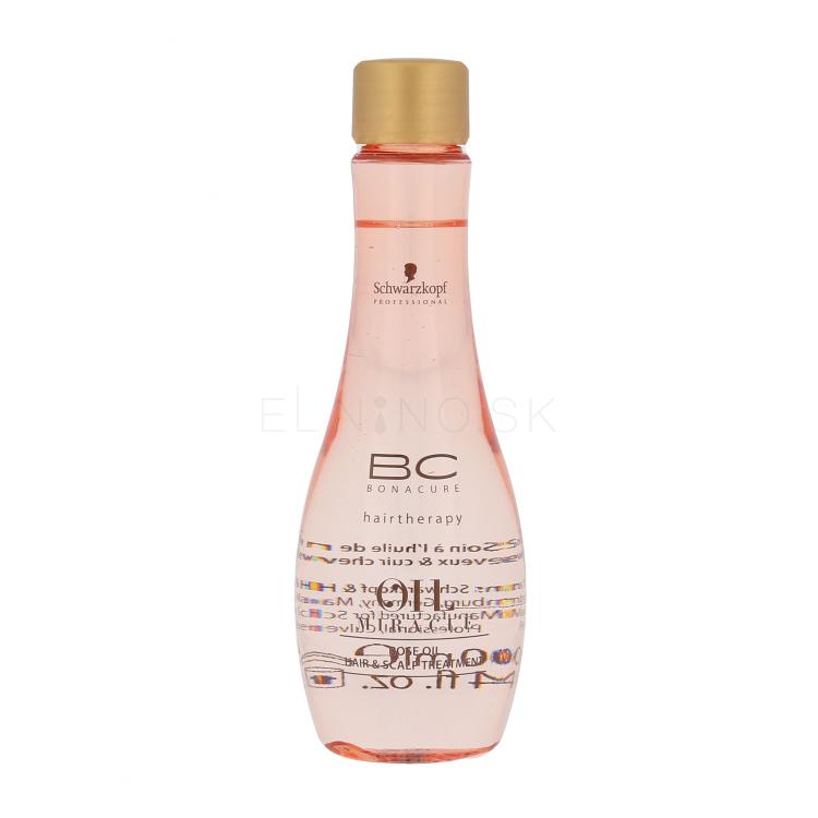 Schwarzkopf Professional BC Bonacure Oil Miracle Rose Oil Olej na vlasy pre ženy 100 ml poškodená krabička