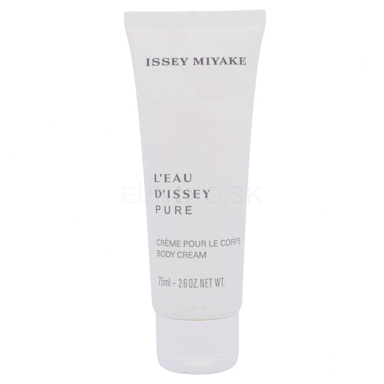 Issey Miyake L´Eau D´Issey Pure Telový krém pre ženy 75 ml