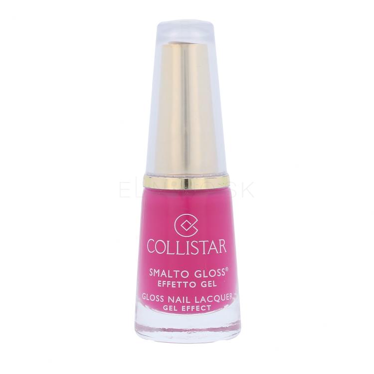 Collistar Gloss Nail Lacquer Gel Effect Lak na nechty pre ženy 6 ml Odtieň 551 Fucsia Spiritosa