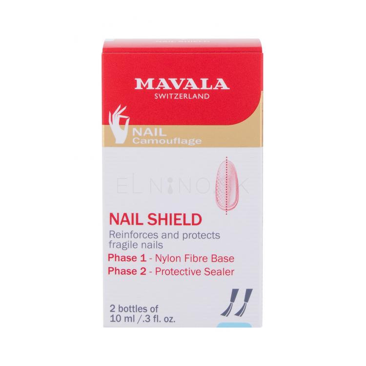 MAVALA Nail Shield Darčeková kazeta pre ženy fáza 1 10 ml + fáza 2 10 ml