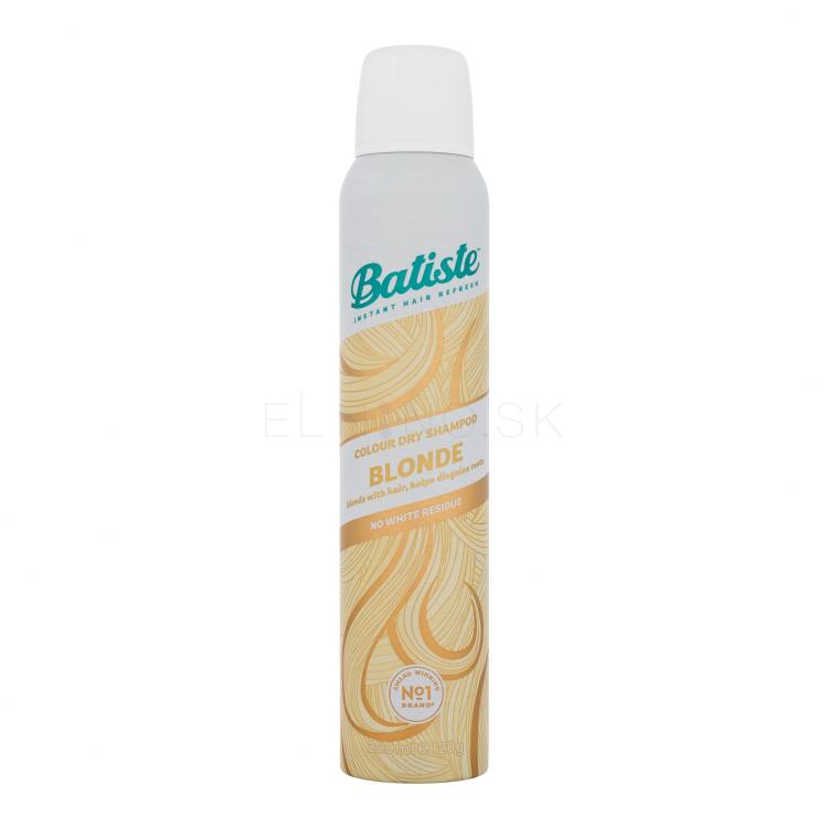 Batiste Brilliant Blonde Suchý šampón pre ženy 200 ml