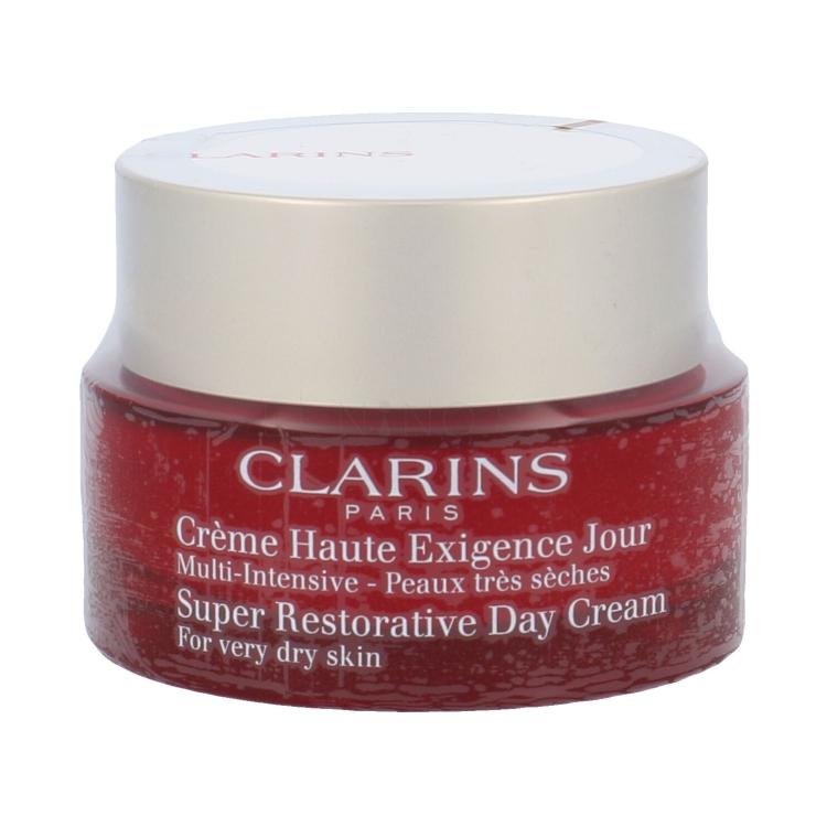 Clarins Super Restorative Day Cream Very Dry Skin Denný pleťový krém pre ženy 50 ml tester