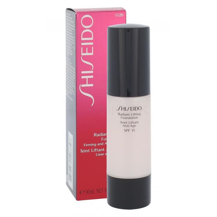 Shiseido Radiant Lifting Foundation SPF15 Make-up pre ženy 30 ml Odtieň O20 Natural Light Ochre