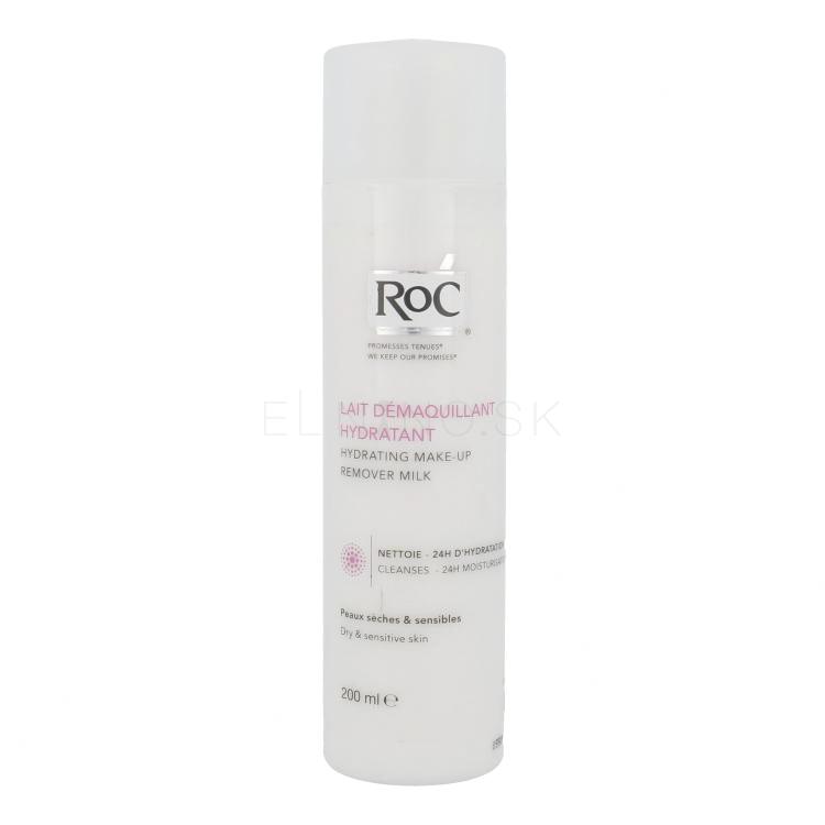 RoC Hydrating Make-Up Remover Milk Odličovač tváre pre ženy 200 ml tester