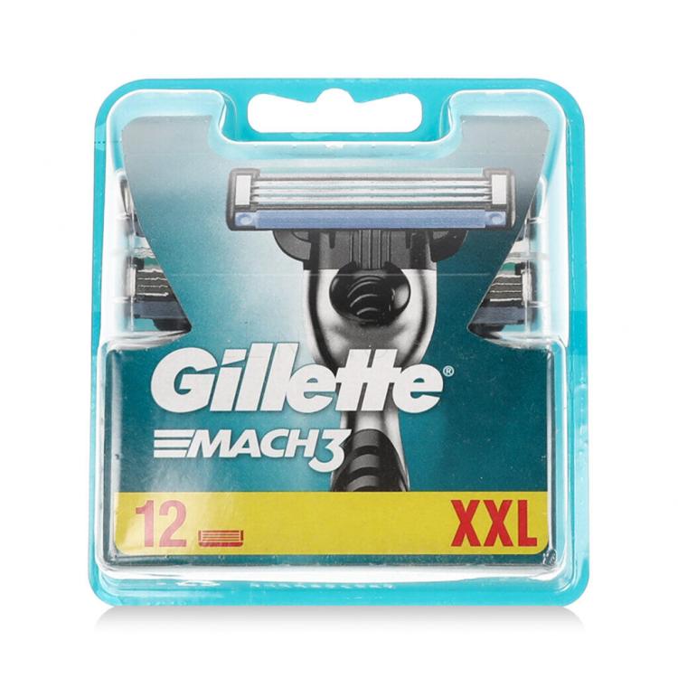 Gillette Mach3 XXL Náhradné ostrie pre mužov Set