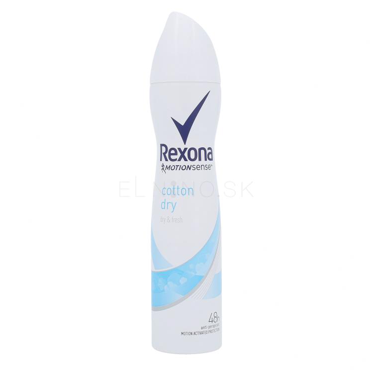 Rexona Cotton Dry 48h Antiperspirant pre ženy 250 ml