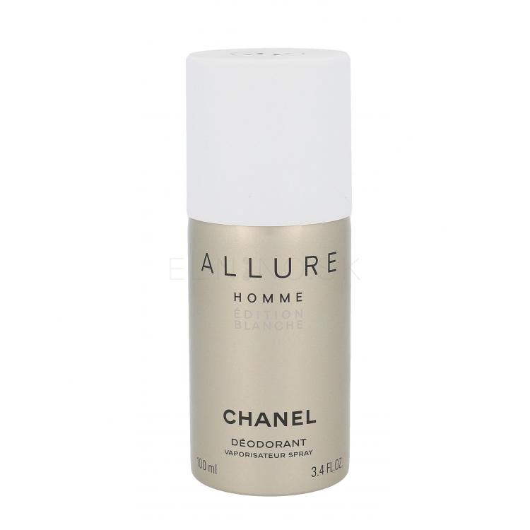 Chanel Allure Homme Edition Blanche Dezodorant pre mužov 100 ml poškodený flakón