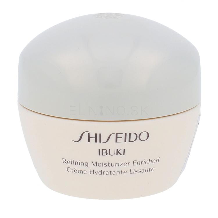 Shiseido Ibuki Refining Moisturizer Enriched Denný pleťový krém pre ženy 50 ml tester