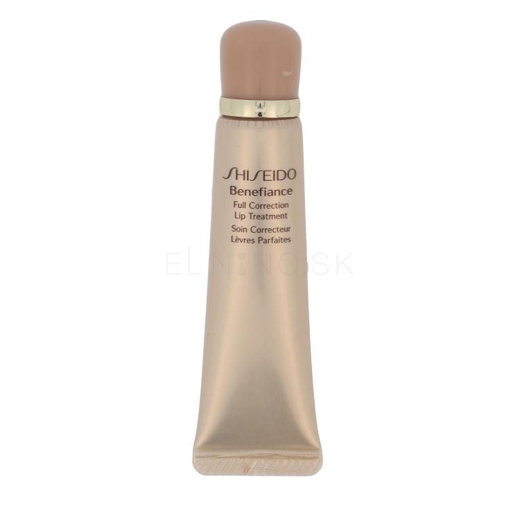 Shiseido Benefiance Full Correction Lip Treatment Balzam na pery pre ženy 15 ml tester