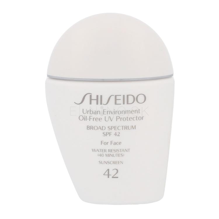 Shiseido Urban Environment SFP42 Opaľovací prípravok na tvár pre ženy 30 ml tester