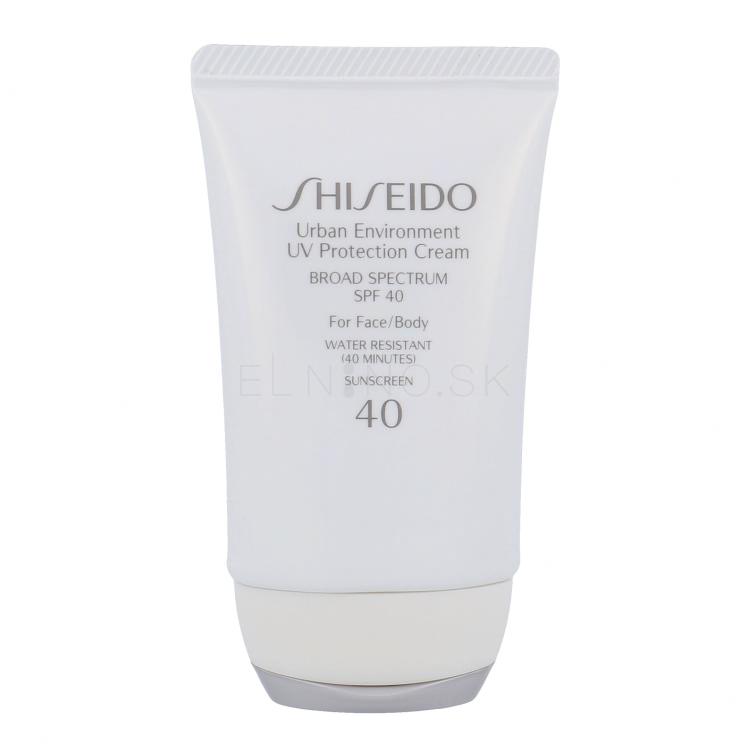 Shiseido Urban Environment SPF40 Opaľovací prípravok na tvár pre ženy 50 ml tester