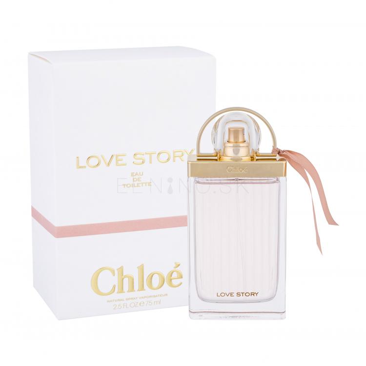 Chloé Love Story Toaletná voda pre ženy 75 ml
