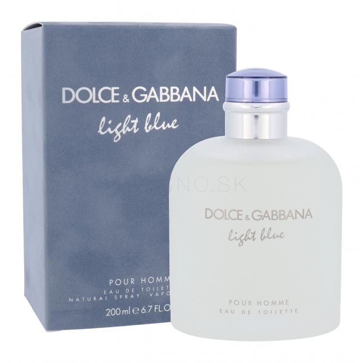 Dolce&amp;Gabbana Light Blue Toaletná voda pre mužov 200 ml