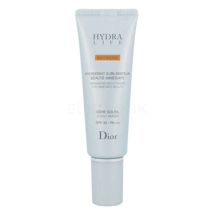Christian Dior Hydra Life Enhancing Moisturizer SPF30 BB krém pre ženy 50 ml Odtieň 03 Sunny Amber tester