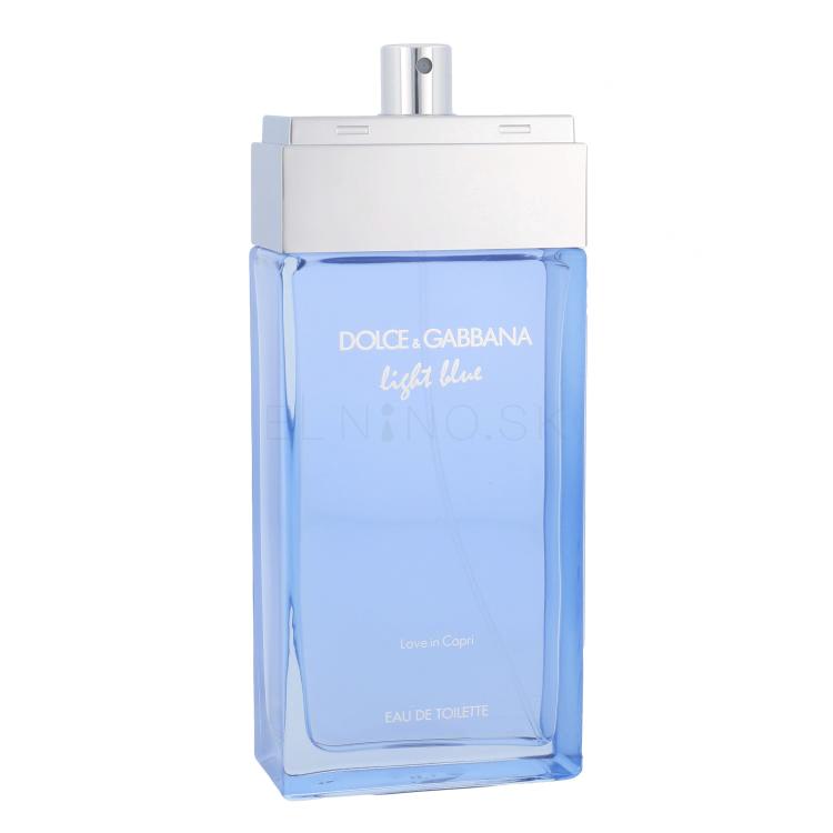 Dolce&amp;Gabbana Light Blue Love in Capri Toaletná voda pre ženy 100 ml tester